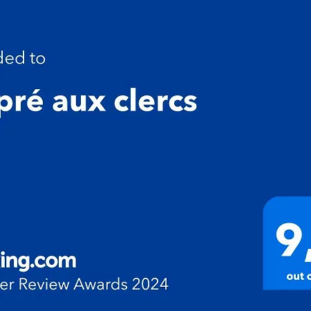 Gasthof Le Pre Aux Clercs